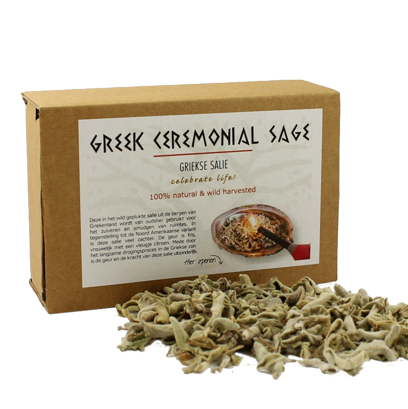 GREEK (ceremonial) SAGE 30 GRAM: with quantity discount
