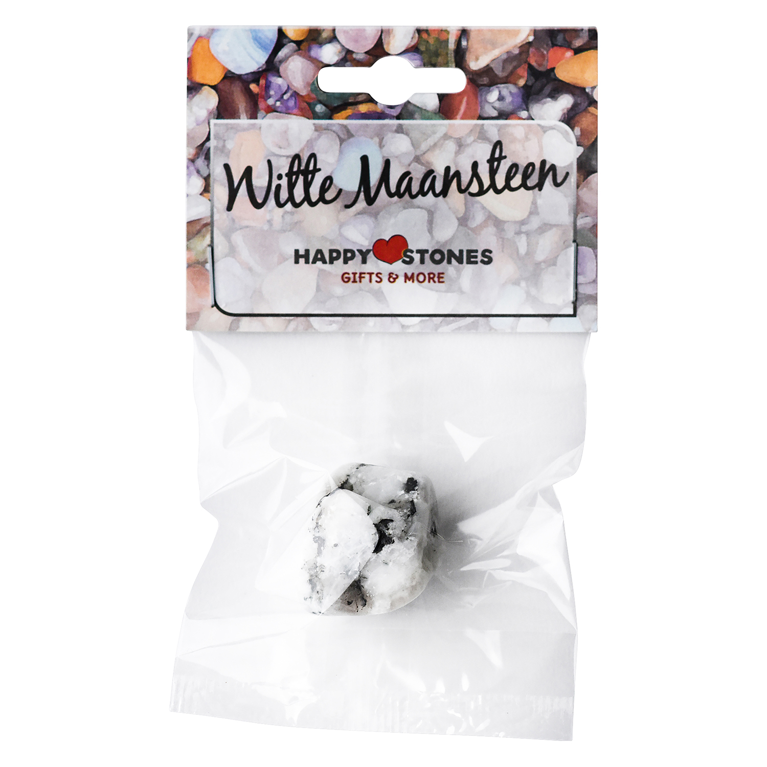 Happy Stones Witte Maansteen