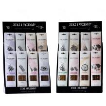 Jiri & Friends Incense display 11 fragrances x4 and x8