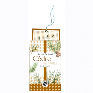 Scented sachets Cedar (12 pieces)