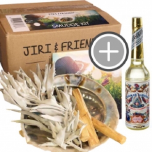 Jiri & Friends  White Sage Palo Santo Kit Deluxe